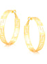 Gold-Tone Metal Stud Earrings