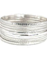 SILVER BANGLES  #HB9597_SILVER (EA3/EE5)