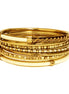 Gold and Ivory set of 9 bangles