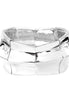 Glamorous Shiny Silver Stretch Bracelet