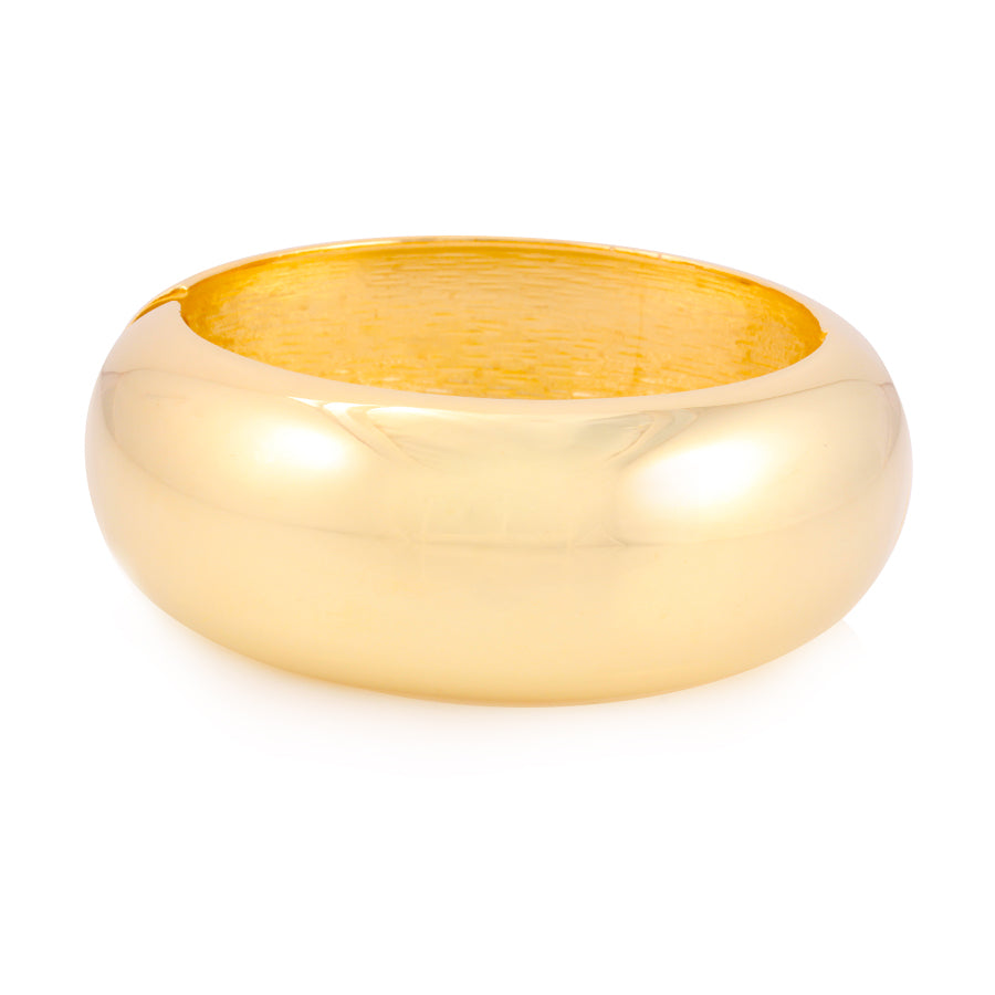 Gold-Tone  Hinged Bracelets