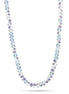 Blue Rainbow Glass Beads Beads Necklace
