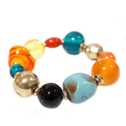 MLT Bright Single Strand Bracelet