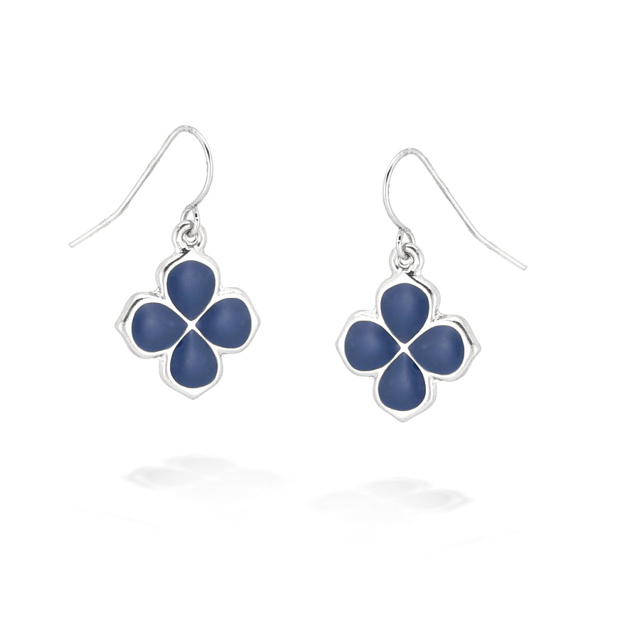 Silver-Tone Metal Montana Earrings