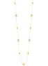 Gold-Tone Plastic Shell Necklace