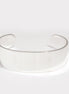 Silver-Tone Metal Cuff Bracelets