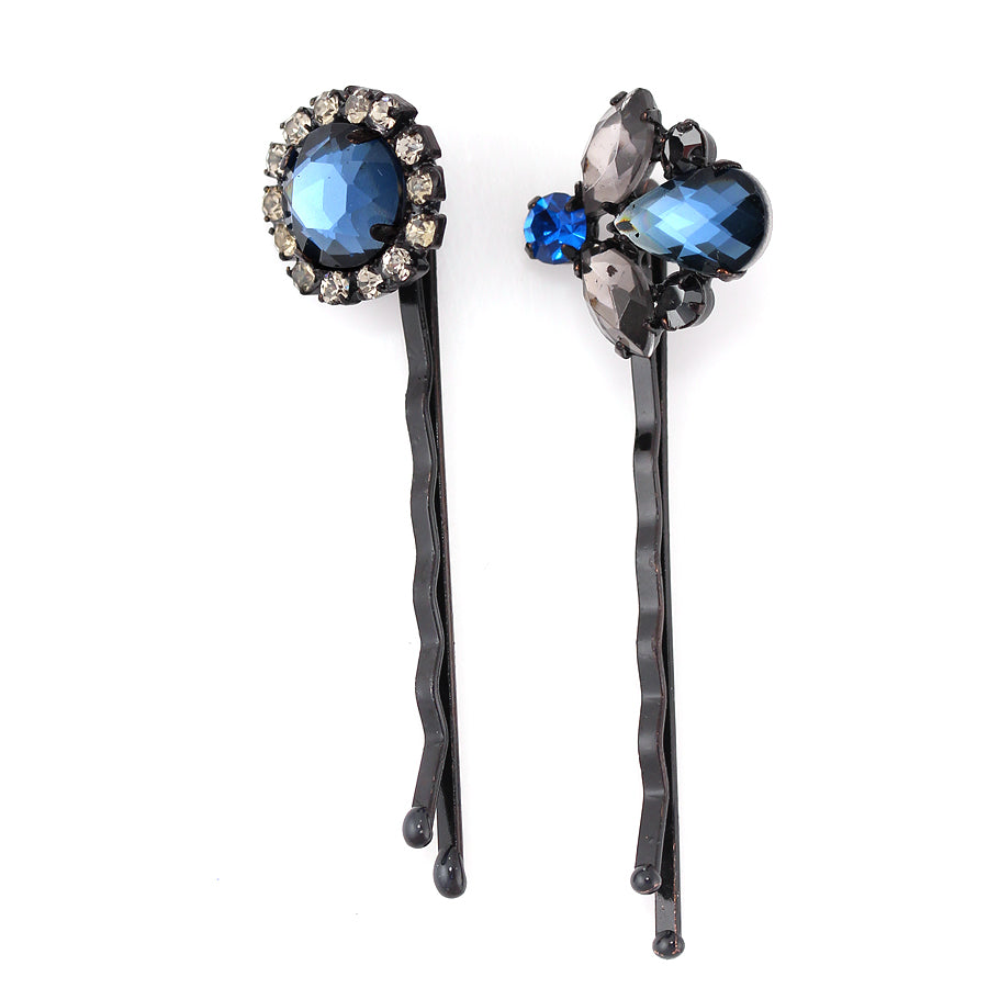 Black-Tone Metal 2 Bobby Pin Hair Clip 