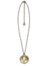 Burnished Gold And Jewel Encrusted Daisy Necklace A Simple But Elegant Piece That Will Add Sparkle To Any Outfit