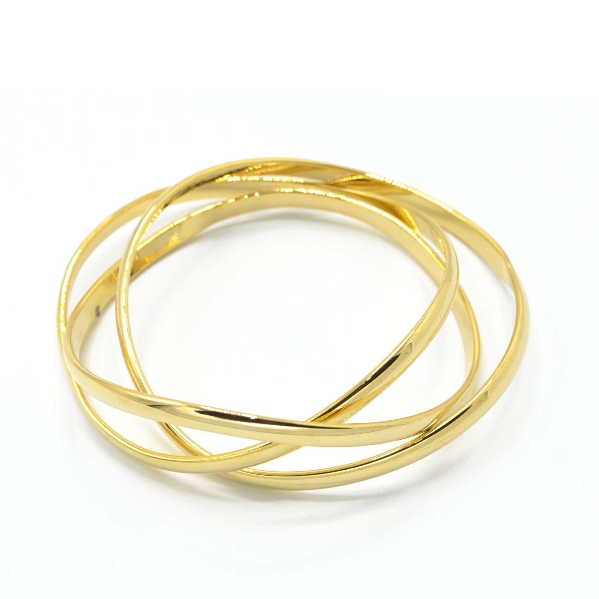 HB403-3 INTER LOCK BRACELET ASSORTED (DF3-4)