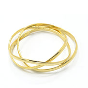 HB403-3 INTER LOCK BRACELET ASSORTED (DF3-4)