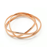 HB403-3 INTER LOCK BRACELET ASSORTED (DF3-4)