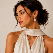 PEARL GOLD DROP EARRINGS 1