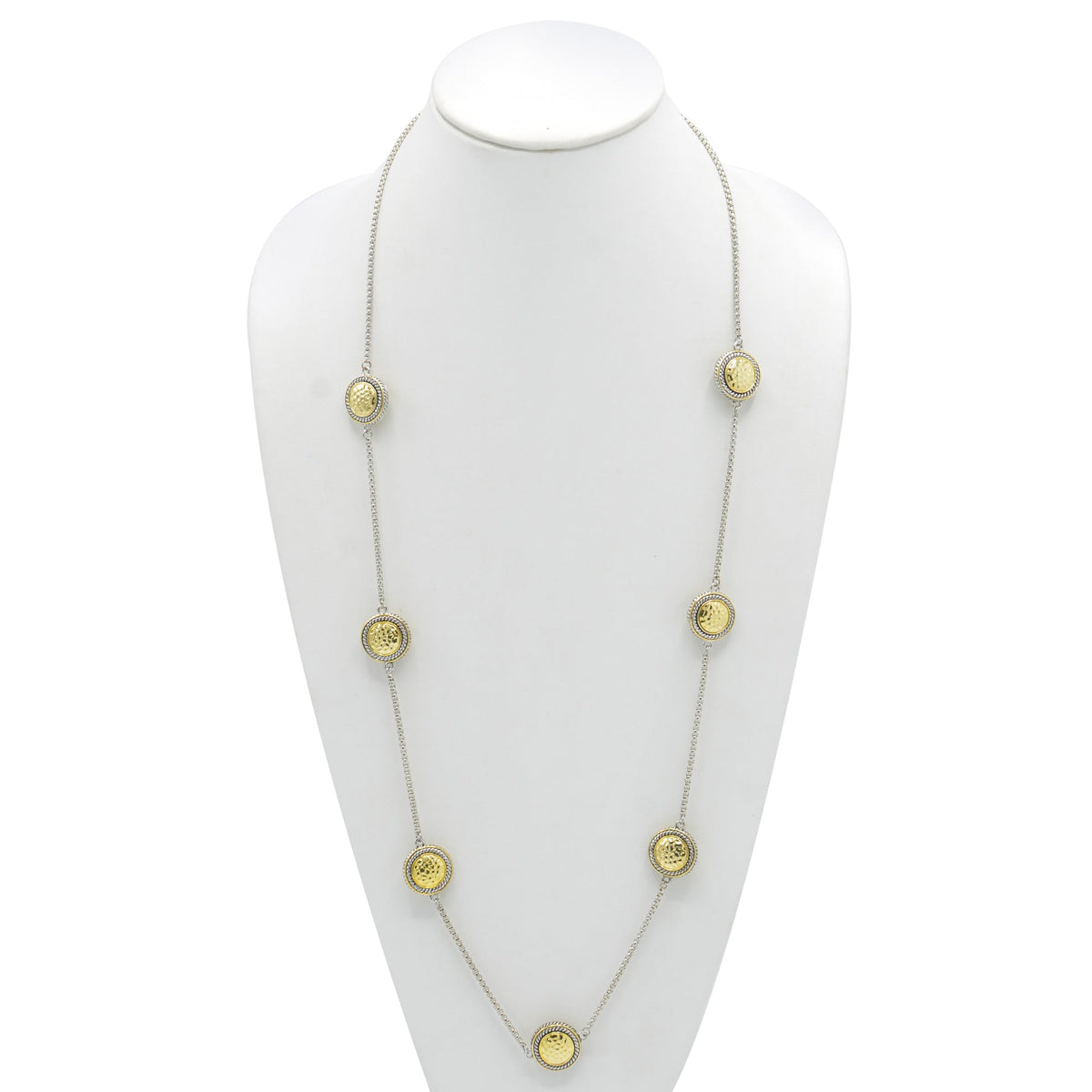 Two-Tone Crystal Marcasite Finish 36