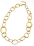 Gold Large Link Long Chain Necklace# NR5304GLD(MB4)