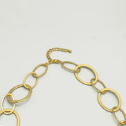 Gold Large Link Long Chain Necklace# NR5304GLD(MB4)