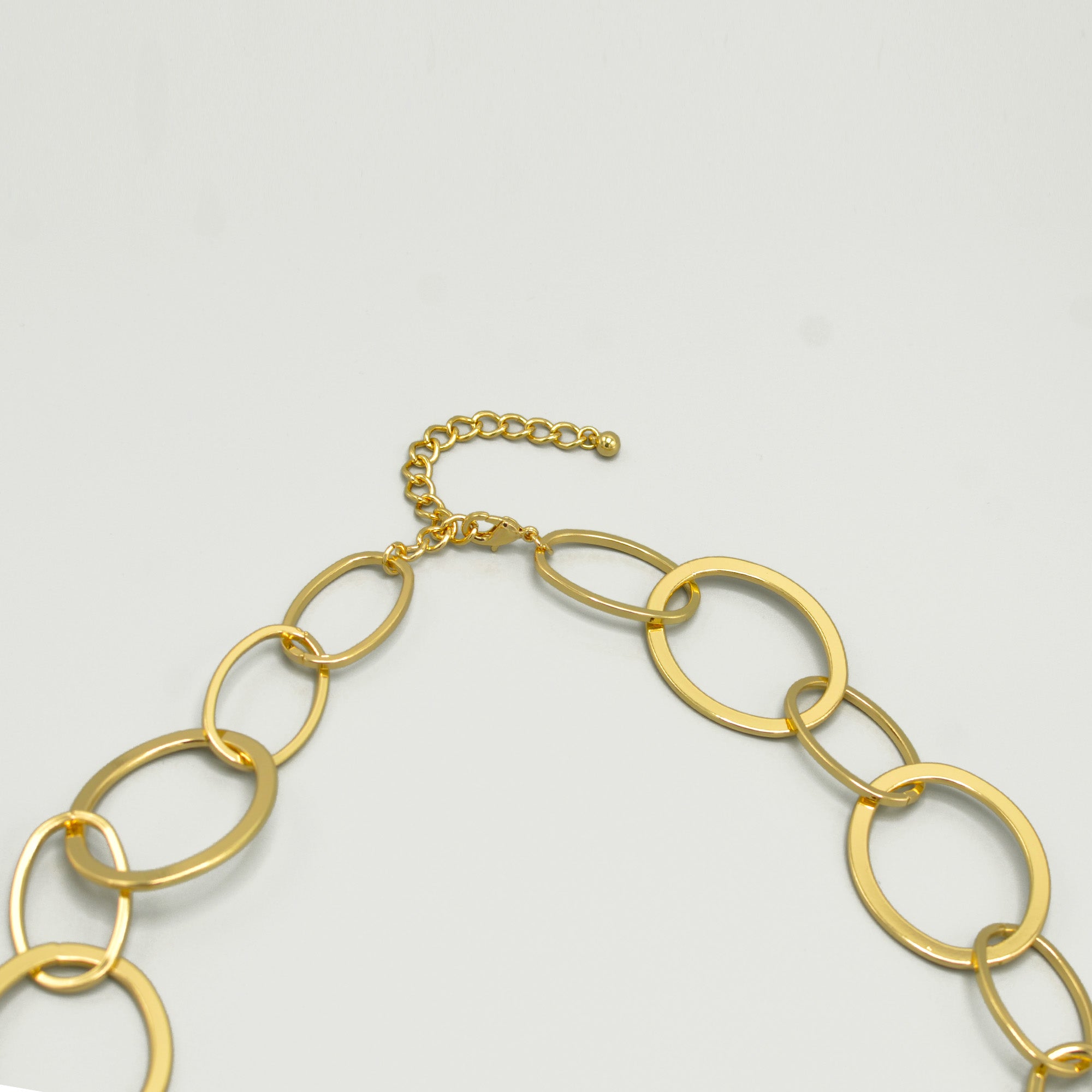 Gold Large Link Long Chain Necklace# NR5304GLD(MB4)