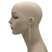 Rhinestones Crystal Chandelier Drop Earrings #SQ6025G (ID12/IF11)