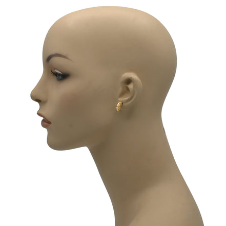 Gold leaf post Earrings #SQ3150927-1G (AF14/HH14)