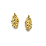 Gold leaf post Earrings #SQ3150927-1G (AF14/HH14)
