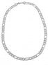 HNN89318 Silver Italian Cuban link chain necklace(OA15/HC11)