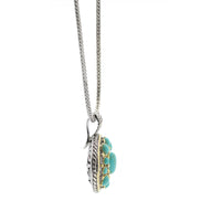 TURQUOISE TWO TONE ROUND 2