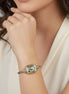 TWO TONE ABALONE CLASSIC CABLE BRACELET#12506BR-AB  FD7