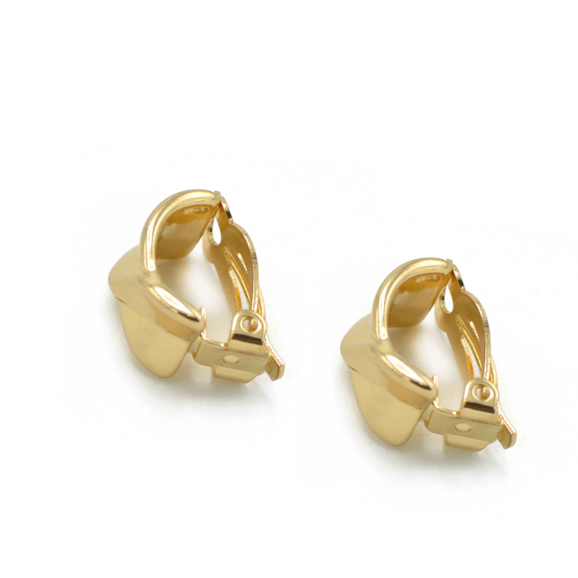 GOLD CLIP-ON EARRINGS #SQ3219BECG (GG7/GF9)
