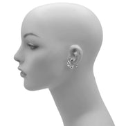 RHODIUM CLIP-ON EARRINGS #SQ3219BECR(GG9)