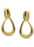 God Teardrop Clip-On Earrings #SQ8642G (ME16)