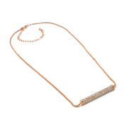 ROSE GOLD BAR NECKLACE# SQ20190132BRG (NC5)
