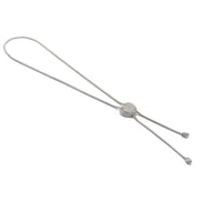 Adjustable Gold-Tone Heart Bolo Necklace – 30