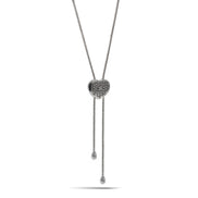 Adjustable Gold-Tone Heart Bolo Necklace – 30