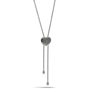Adjustable Gold-Tone Heart Bolo Necklace – 30