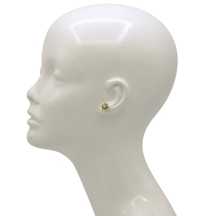 Gold-Tone Trio Earring Set – 3-Piece Stud & Hoop Collection #ADX0222709(BOHO)