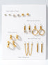 ✨ Mix & Match Gold Stud & Ear Jacket Earring Set #GFE6490-1 (Mod)