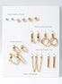 ✨ Mix & Match Gold Stud & Ear Jacket Earring Set #GFE6490-1 (Mod)
