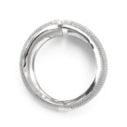 RHODIUM HINGED BRACELET#HB8218_ROD (IA12-13/IF13)