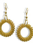 MATT GOLD EARRINGS  #SWAAW030701E_G-MATT (LD7)