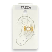 Gold and Rhinestone Cuff Ear Clip – 0.8