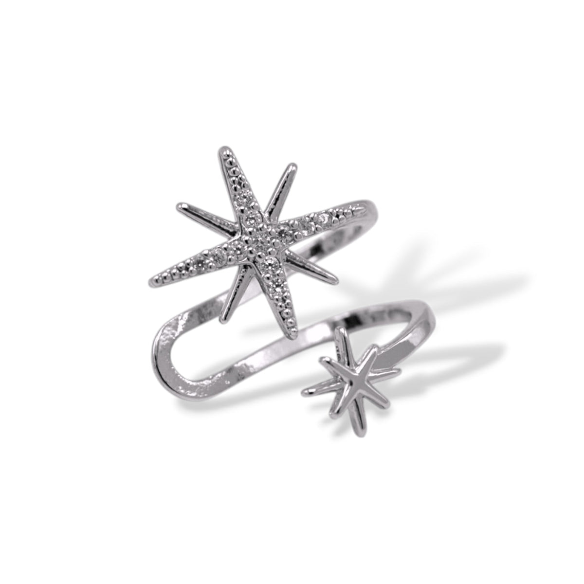 Sparkling Starburst Ear Cuff 0.5