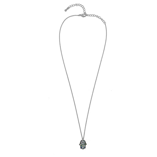 Gold Hamsa pendant Necklace #HNN90872R(LF13)