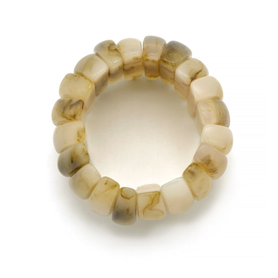 Resin Stretch  bangle Bracelet #FWNK-2302-112