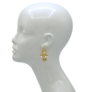 Multi-Flower Drop Earrings – Lightweight Dangle Statement Jewelry for Women #HNE91010-EARRING