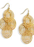 Layered Spiral Dangle Earrings – Lightweight Statement Drop Earrings for Women #HNE91011-EARRING(MF4)