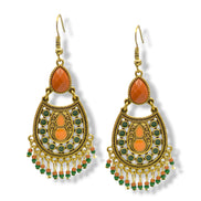Traditional Indian Style Chandelier Earrings 2,5