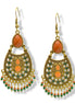 Traditional Indian Style Chandelier Earrings 2,5"#HNE91035(GA10)
