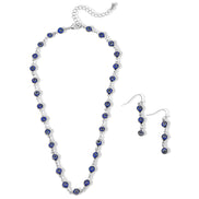 Evil Eye Protection Necklace & Earrings Set – 16