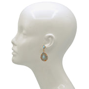 Bohemian Teardrop Dangle Earrings 1.9