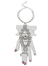 Rhinestone Crystal Draped Hand Chain Slave Bracelet#HNB+R91065(UD5)