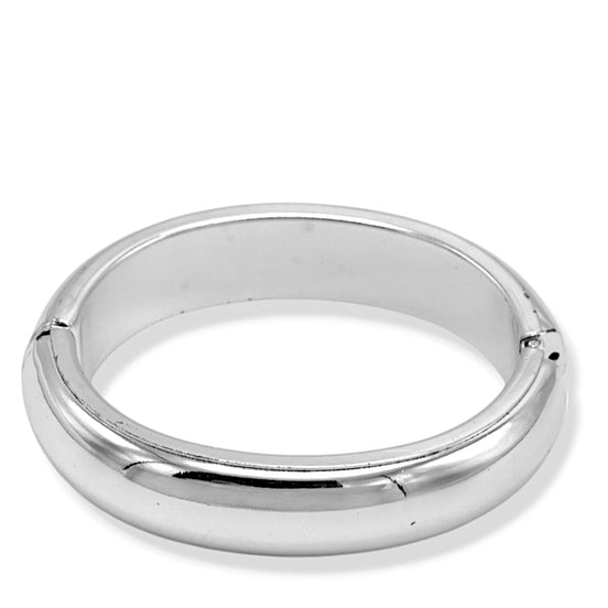 Silver chunky bangle Bracelet cuff #HB551_ASST-S